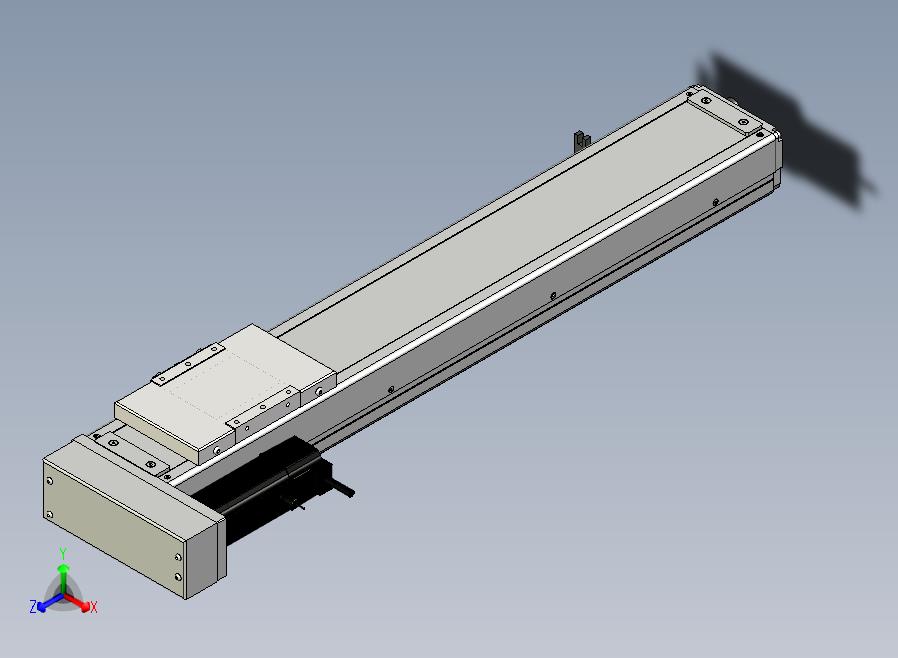 SCS12-500-BL-100W+煞車滚珠花健、支撑座、滚珠丝杠、交叉导轨、直线模组