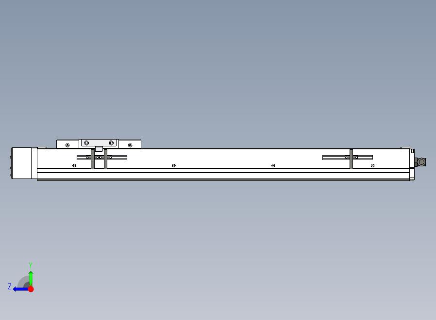 SCS12-500-BR-100W+煞車滚珠花健、支撑座、滚珠丝杠、交叉导轨、直线模组