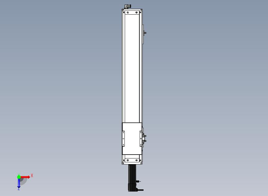 SCS12-550-BC-100W+煞車滚珠花健、支撑座、滚珠丝杠、交叉导轨、直线模组