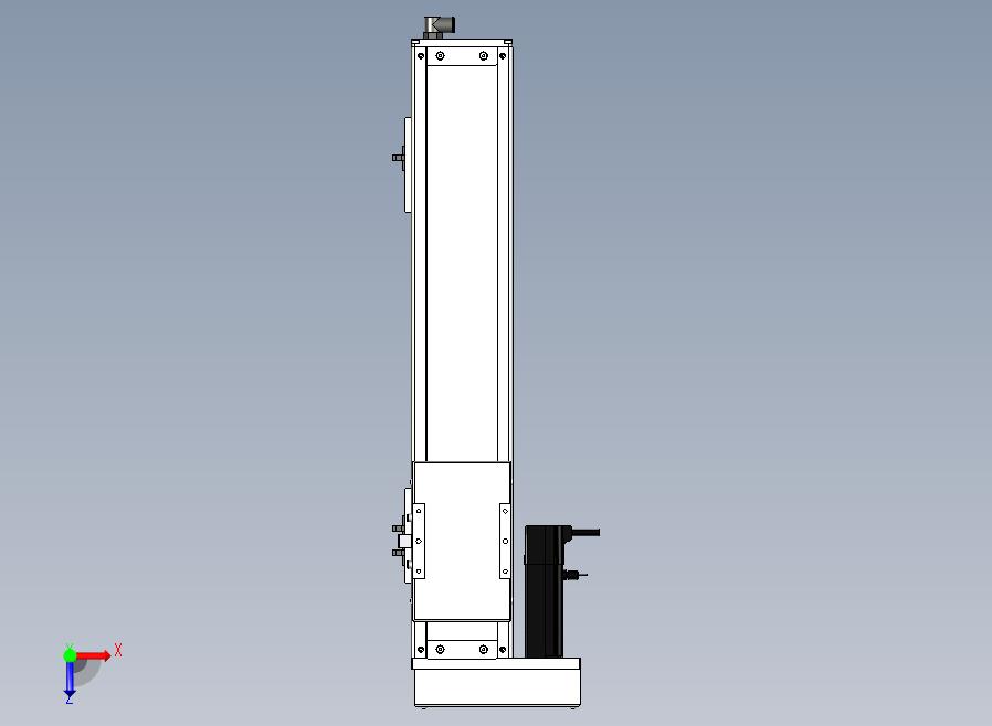 SCS12-400-BL-100W+煞車滚珠花健、支撑座、滚珠丝杠、交叉导轨、直线模组