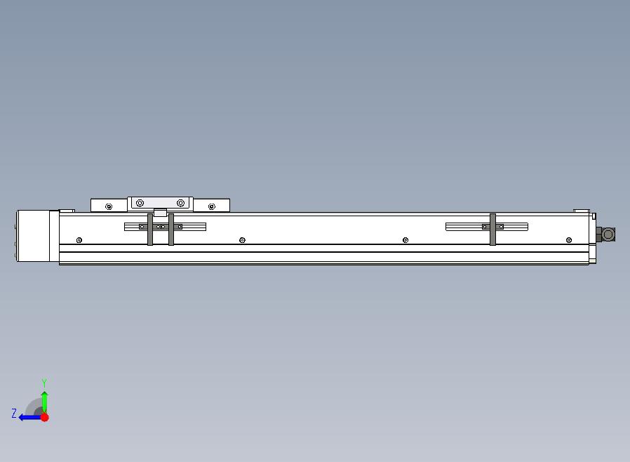 SCS12-400-BR-100W滚珠花健、支撑座、滚珠丝杠、交叉导轨、直线模组