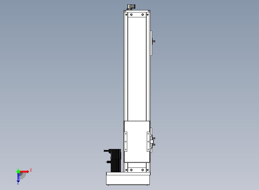 SCS12-400-BR-100W滚珠花健、支撑座、滚珠丝杠、交叉导轨、直线模组