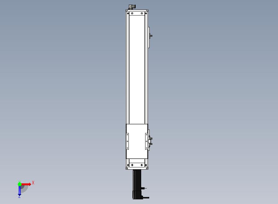 SCS12-500-BC-100W+煞車滚珠花健、支撑座、滚珠丝杠、交叉导轨、直线模组