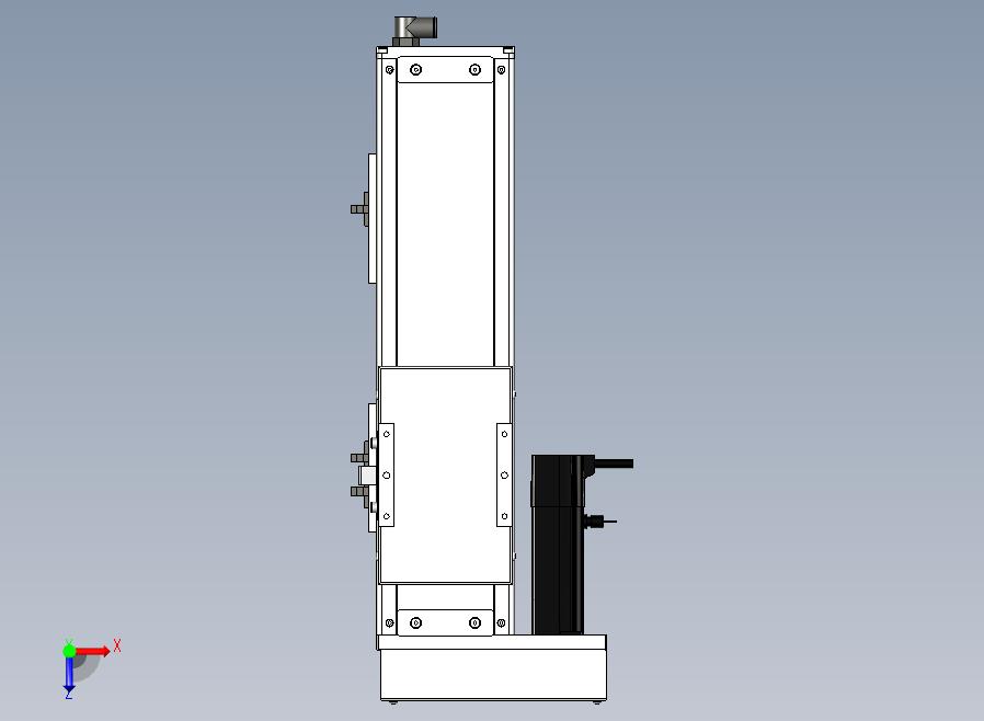 SCS12-200-BL-100W+煞車滚珠花健、支撑座、滚珠丝杠、交叉导轨、直线模组