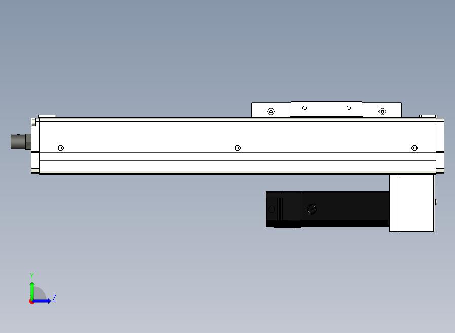 SCS12-200-BM-100W+煞車滚珠花健、支撑座、滚珠丝杠、交叉导轨、直线模组