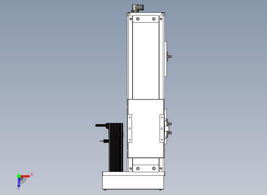 SCS12-200-BR-100W+煞車滚珠花健、支撑座、滚珠丝杠、交叉导轨、直线模组