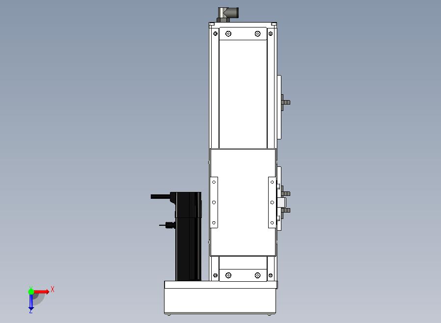 SCS12-150-BR-100W+煞車滚珠花健、支撑座、滚珠丝杠、交叉导轨、直线模组