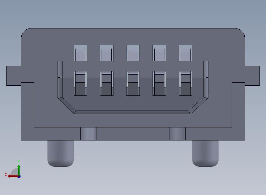 manifold_solid_brep_74303_1_1接口，插口，卡槽，网络插口