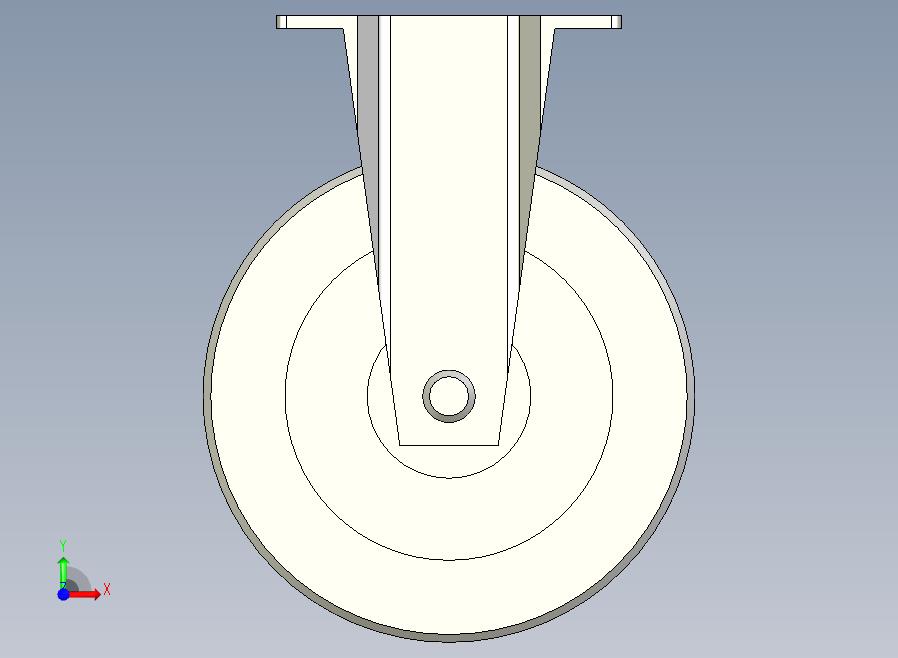 中重载型(200~300kg)固定型脚轮[CADG150-NB]