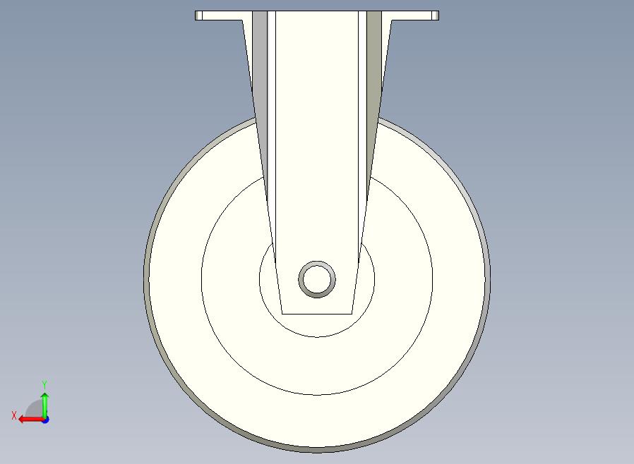 中重载型(200~300kg)固定型脚轮[CADG150-NB]