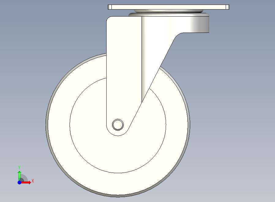 中重载型(200~300kg)万向型脚轮[CAD125-NB]