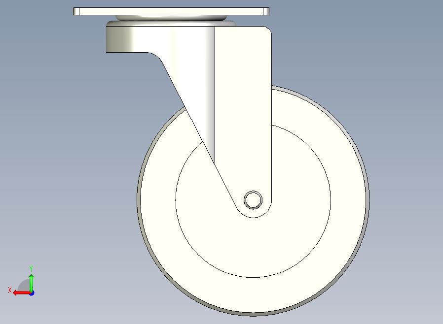 中重载型(200~300kg)万向型脚轮[CAD125-NB]