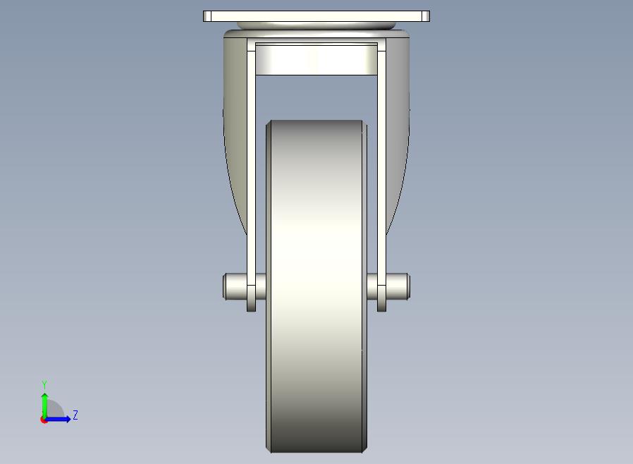 中重载型(200~300kg)万向型脚轮[CAD125-NB]