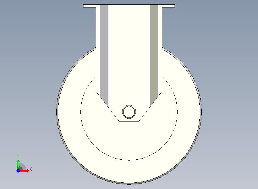 中载型(110~130kg)固定型脚轮[CAFG150-UB]