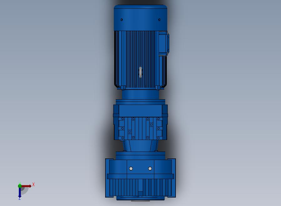 FA37R17组合式平行轴斜齿轮减速机[FA37R17-Y0.18-4P-129-0°-63]