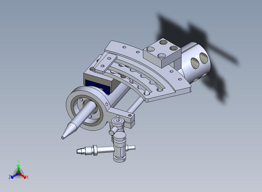 四轴自动焊锡机(PTC_Creo源文件)