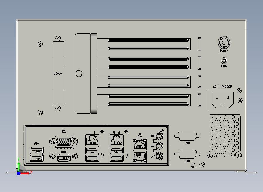 嵌入式BOX系列主机-EIPC-700