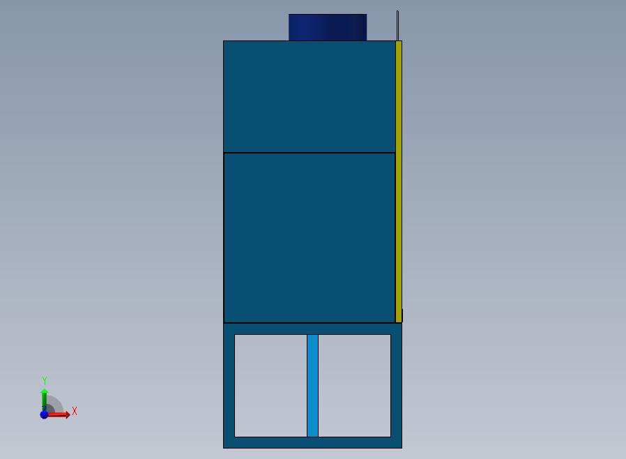 标定台钣金3D详图