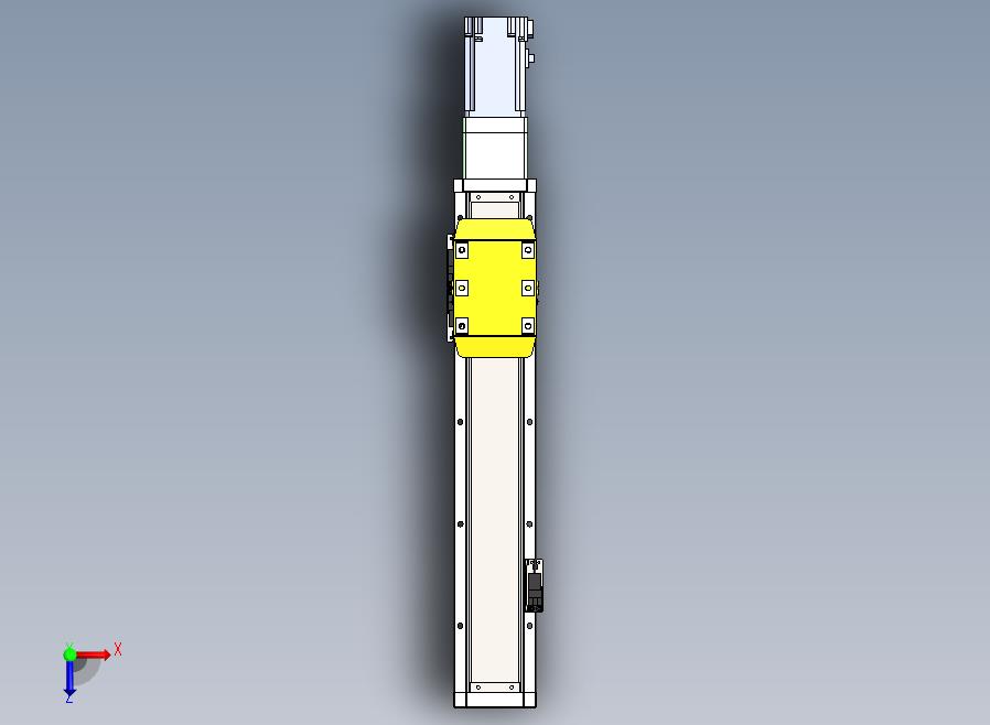 内嵌式螺杆 GTH8-400W伺服[GTH8-L10-300-BC-M400W-C2-N]丝杆滑台模组三菱马达