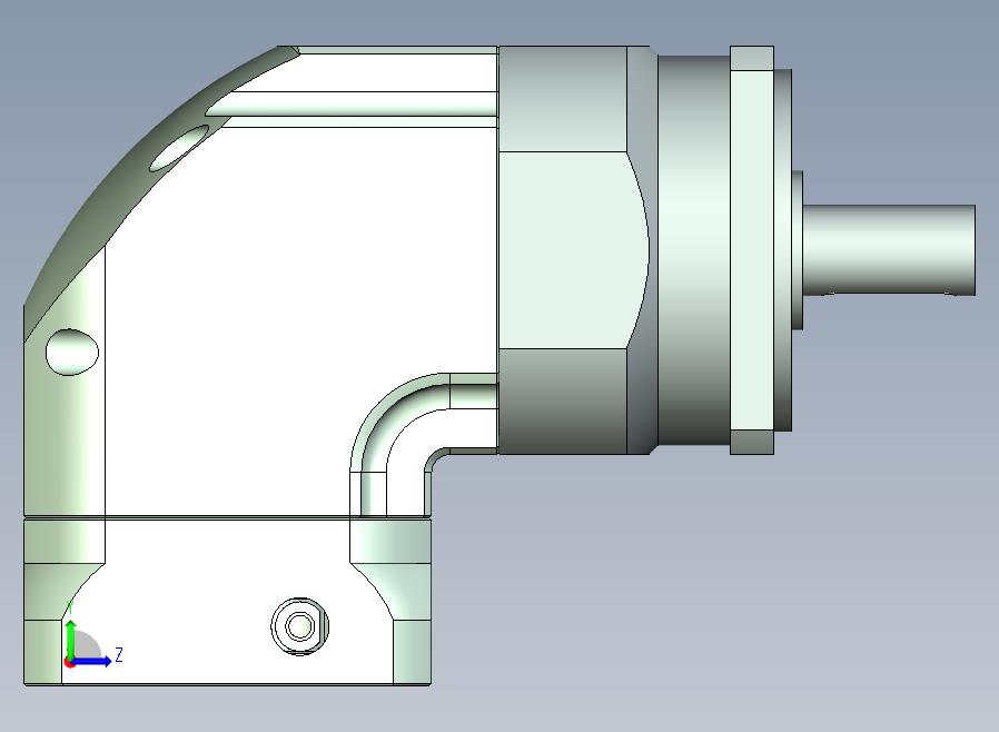 ZJTF90-L1 19-70-90-M5经济型ZJTF90转角行星减速机