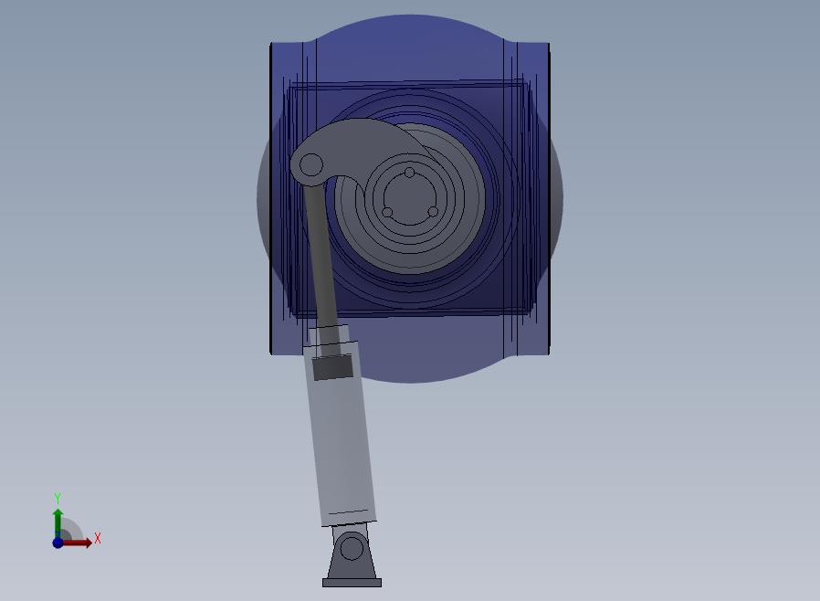 抽水蓄能电站进水球阀3D模型