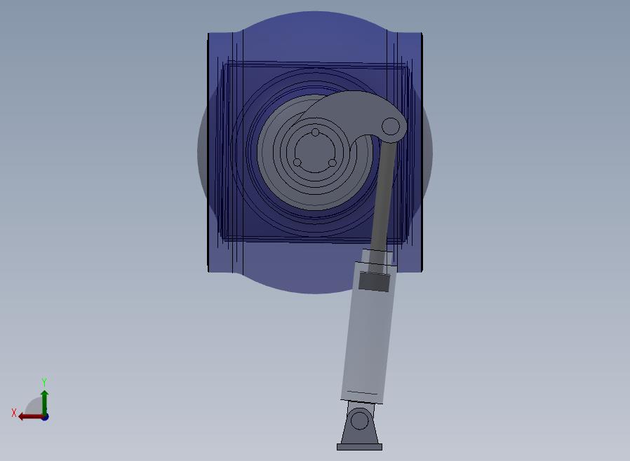 抽水蓄能电站进水球阀3D模型