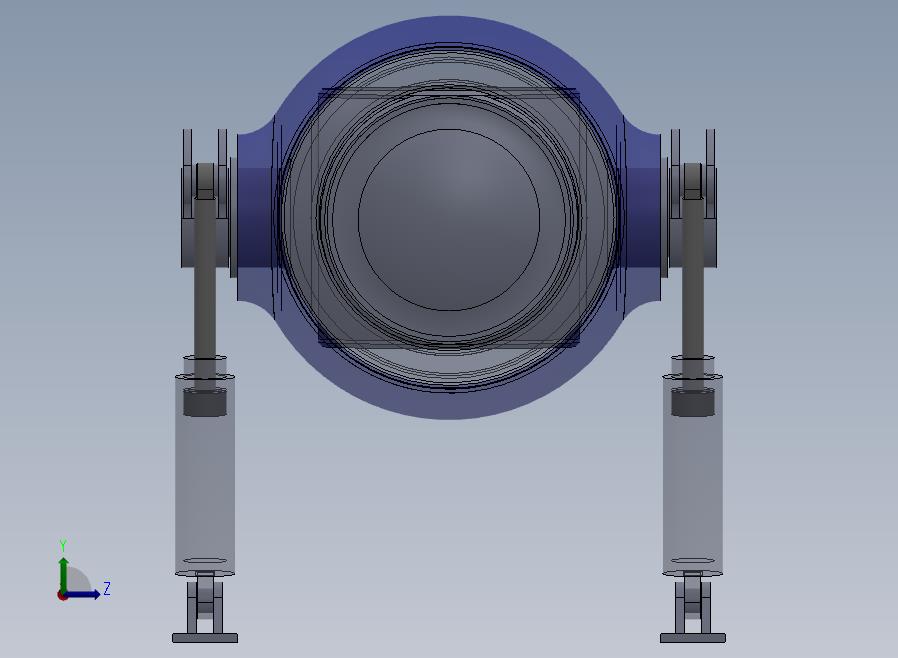 抽水蓄能电站进水球阀3D模型