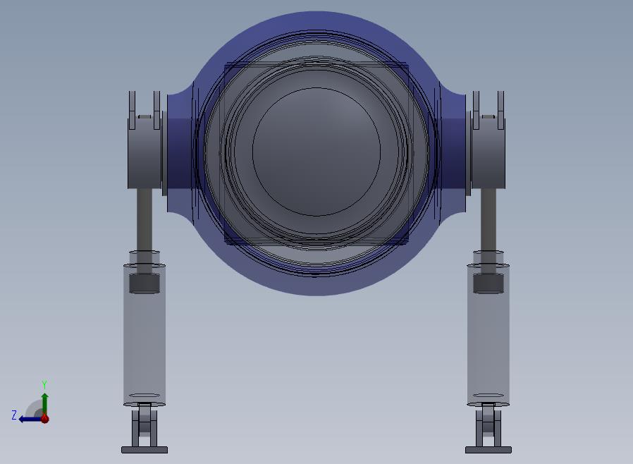 抽水蓄能电站进水球阀3D模型