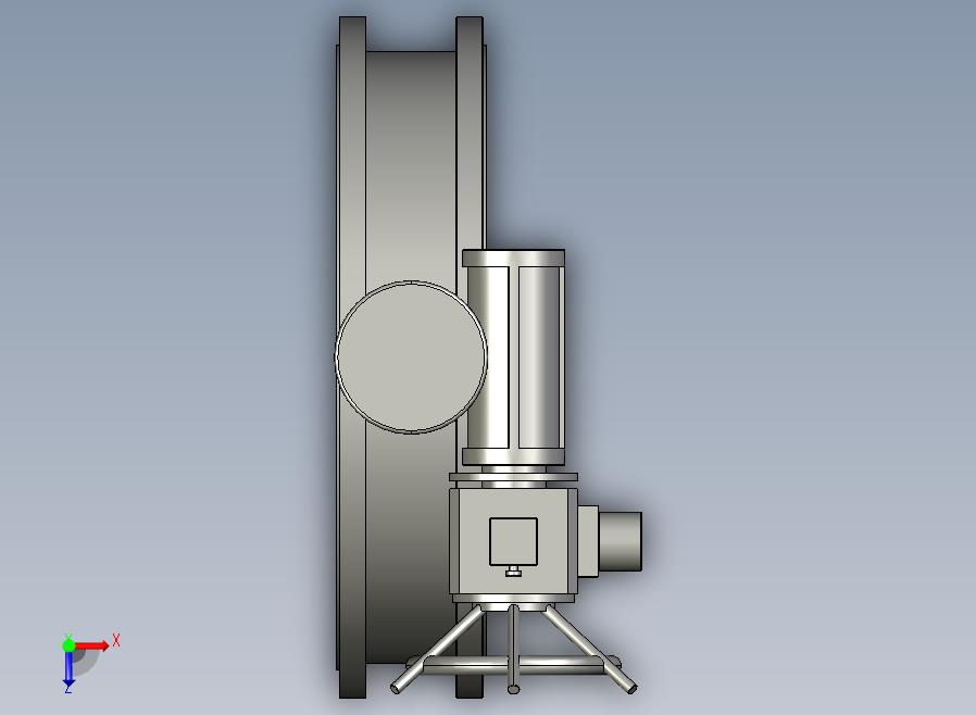 通风调节蝶阀[BG390B-DN1000(0.05-0.1Mpa)]