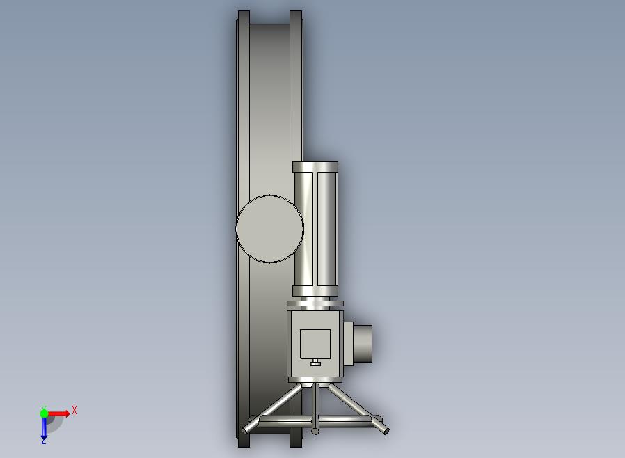 通风调节蝶阀[BG390B-DN2400(0.05-0.1Mpa)]