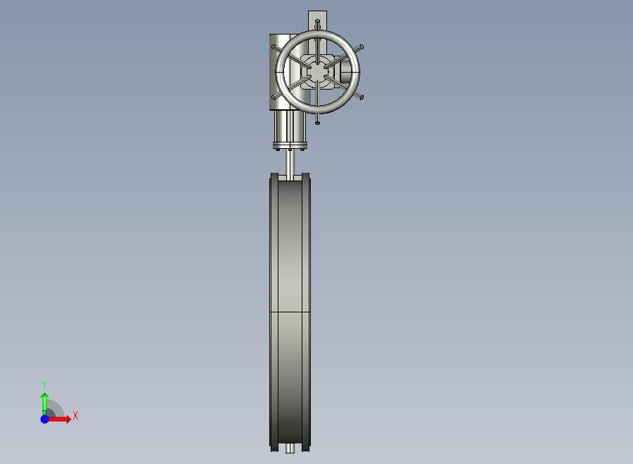 通风调节蝶阀[BG390B-DN2800(0.05-0.1Mpa)]