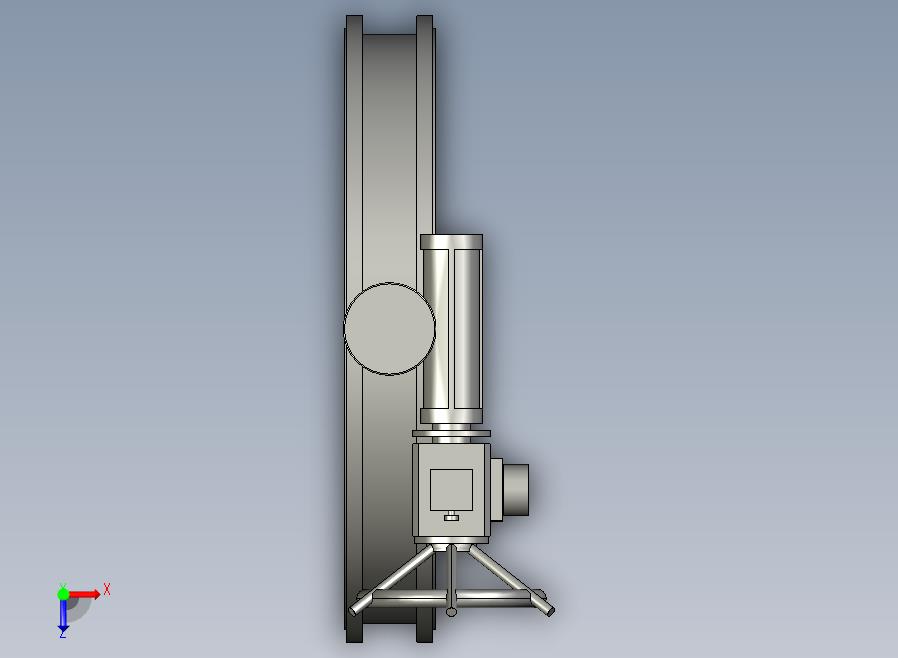 通风调节蝶阀[BG390B-DN2800(0.05-0.1Mpa)]