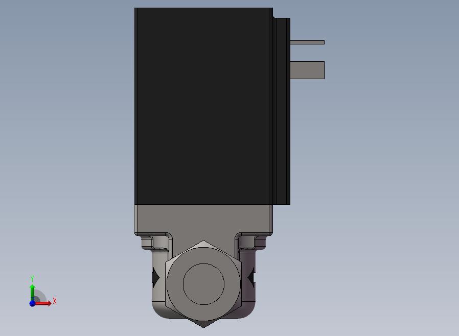 电磁阀3D模型