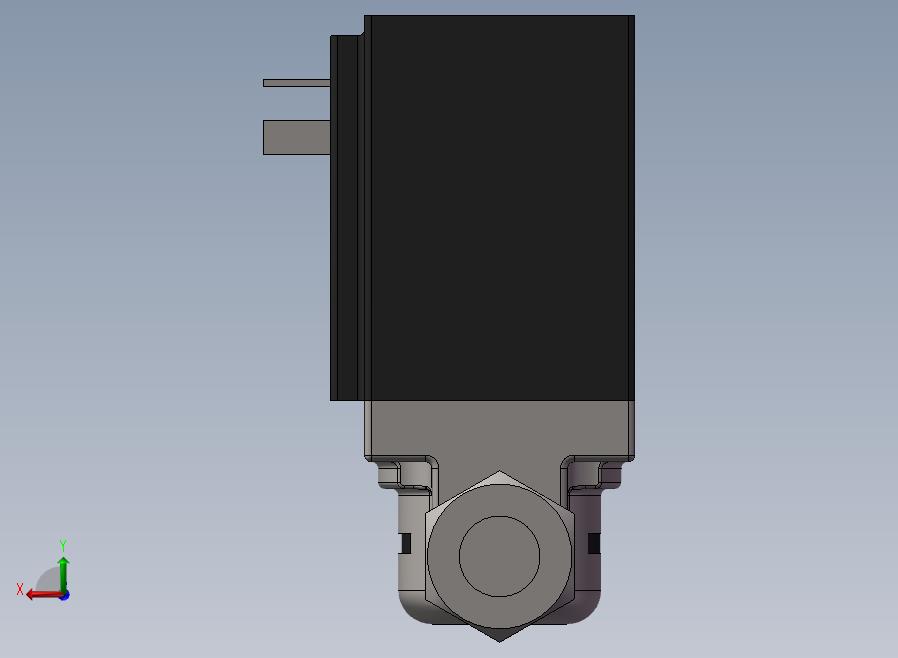 电磁阀3D模型