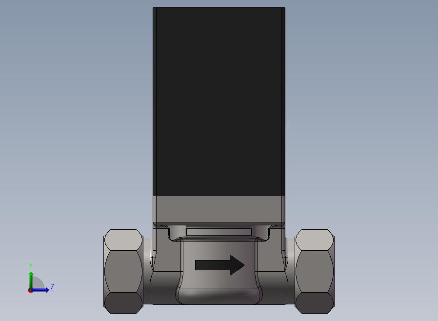 电磁阀3D模型