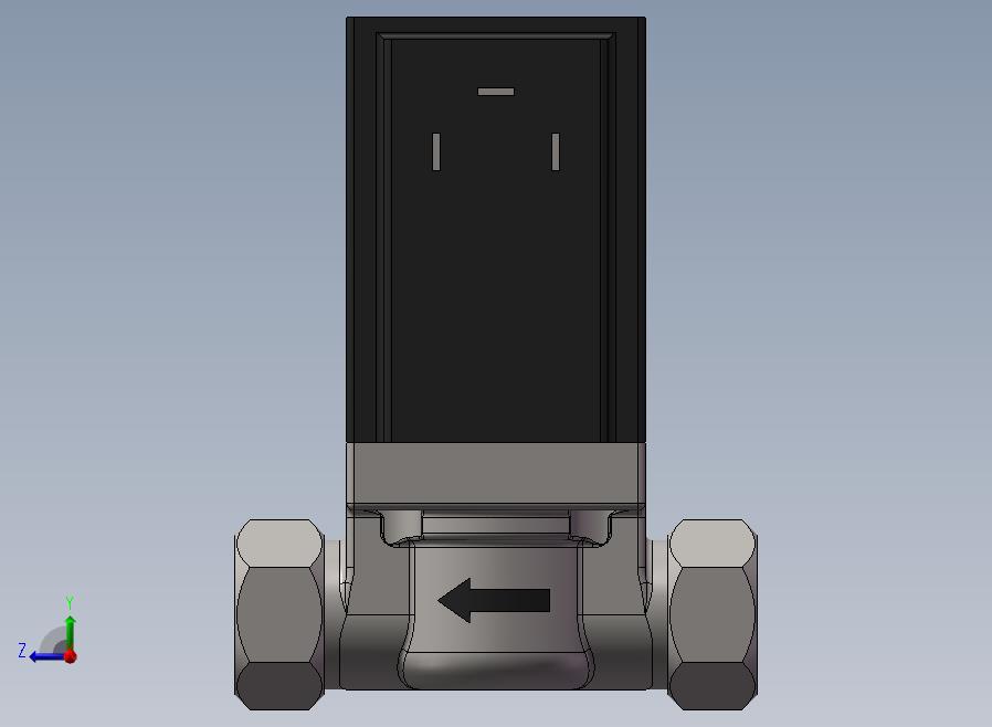 电磁阀3D模型