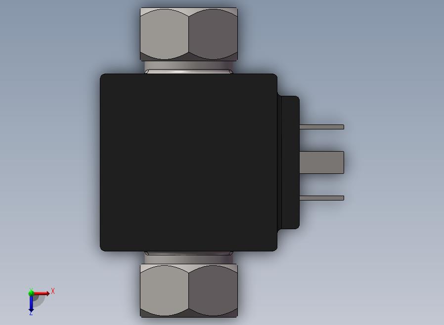 电磁阀3D模型