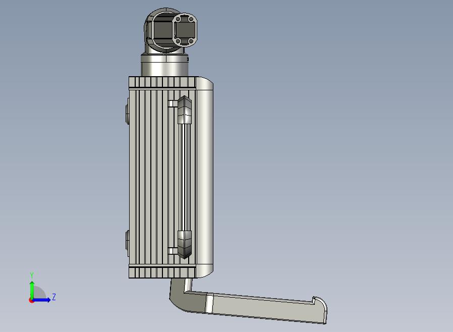 悬臂控制操控箱键盘支架-B1-90度箱体连接器-500