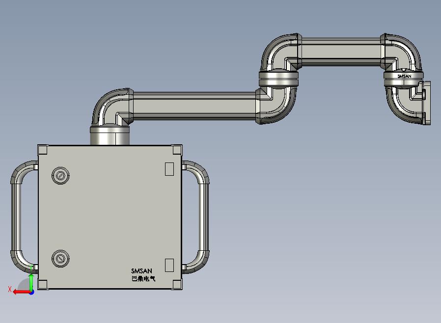 操作箱-A3-墙座-中间连接器-90度箱体连接器-300-200