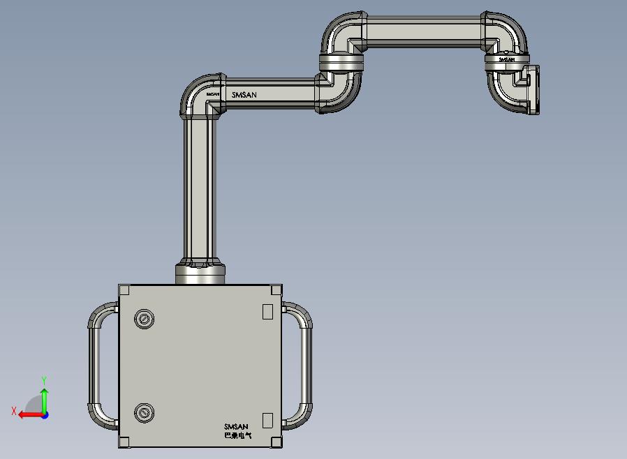 操作箱-A4-墙座-转角-中间连接器-箱体连接器-300-200-250