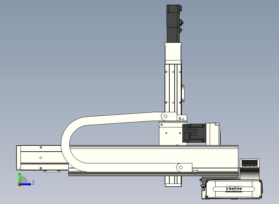 XYGT432-A1-850-400-250-M-C负载1-10KG 三轴悬臂模组 内嵌式 XYGT432-A1 替换TOYO模组滑台