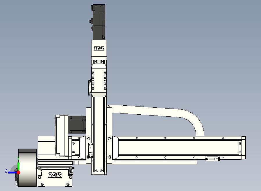 XYGT432-A1-850-400-250-M-C负载1-10KG 三轴悬臂模组 内嵌式 XYGT432-A1 替换TOYO模组滑台