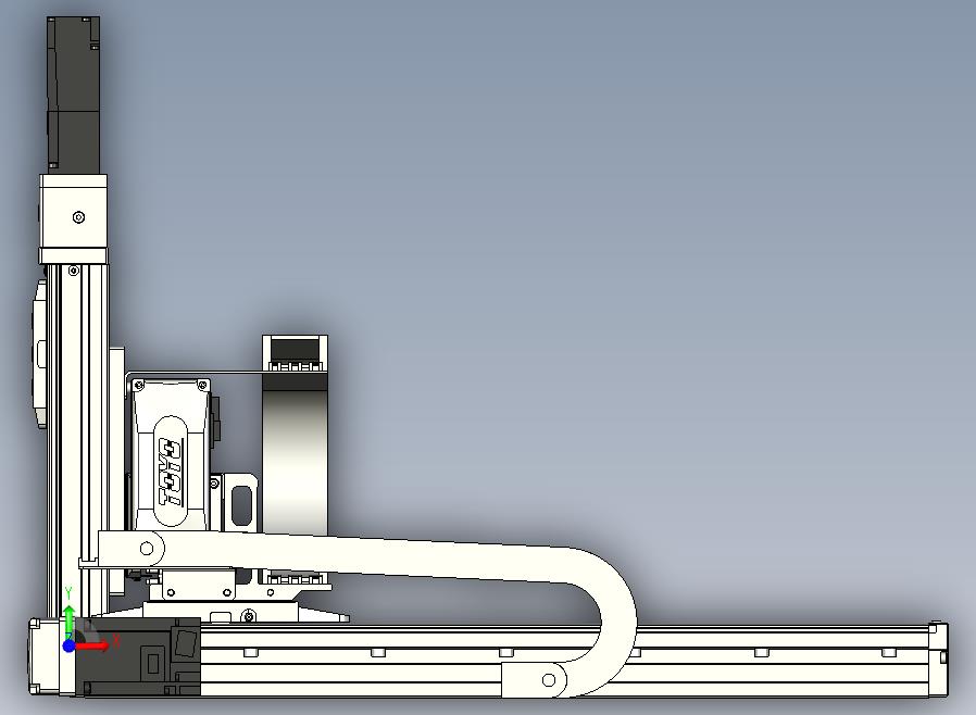 XYGT432-A2-450-250-150-M-C负载1-10KG 三轴悬臂模组 内嵌式 XYGT432-A2 替换TOYO模组滑台