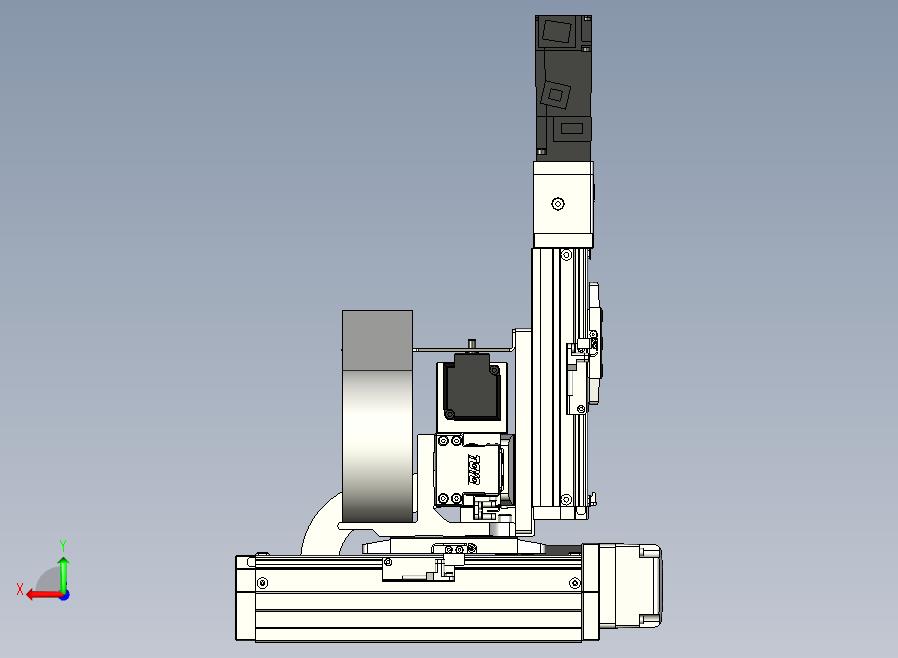 XYGT321-A2-50-100-50-M-C负载1-3KG XYZ三轴滑台 内嵌式 XYGT321-A2 替换台湾东佑达TOYO直线模组