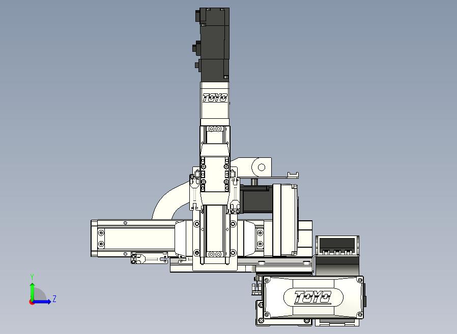 XYGT321-A2-50-100-50-M-C负载1-3KG XYZ三轴滑台 内嵌式 XYGT321-A2 替换台湾东佑达TOYO直线模组