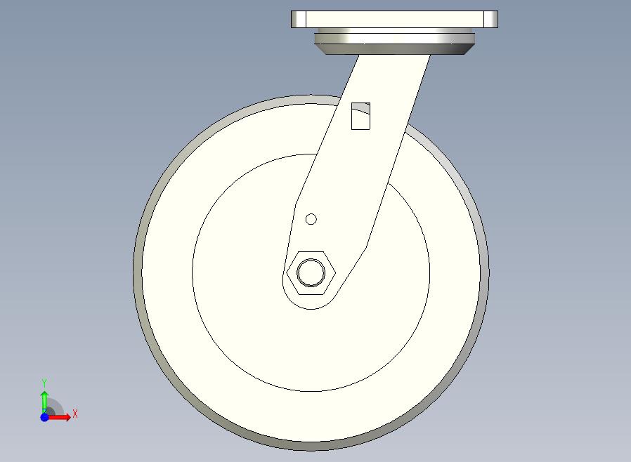 重载型(450~900kg)万向型脚轮[CAHQ200-NB]