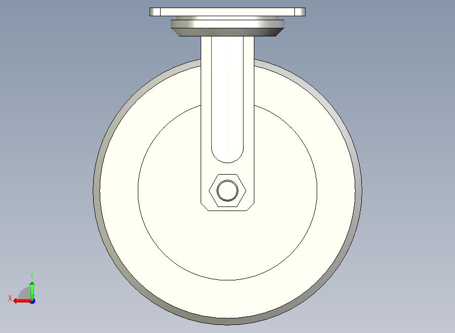 重载型(300~450kg)固定型脚轮[CAKG200-NB]