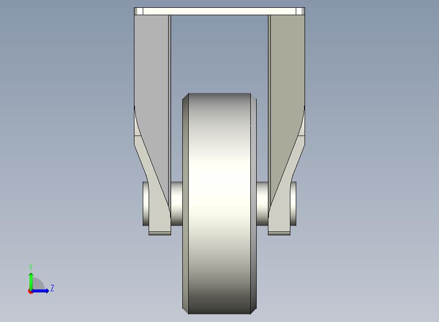 轻中载型(60~80kg)固定型脚轮[CAPG75-U]