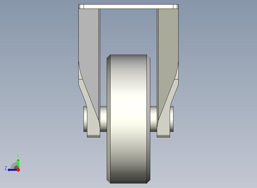 轻中载型(60~80kg)固定型脚轮[CAPG75-U]