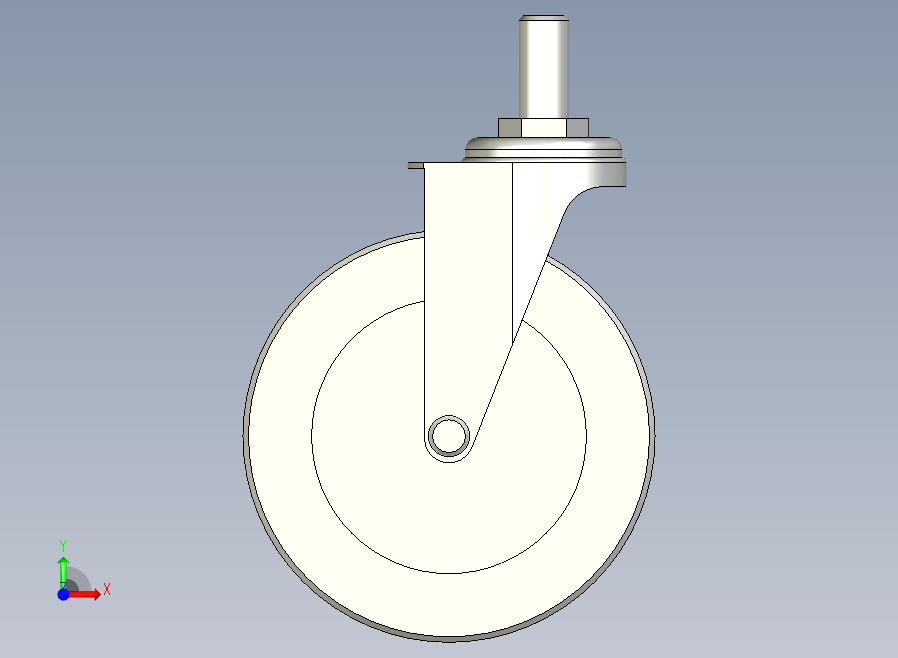 轻中载型(60~80kg)螺纹型脚轮[CAPM100-U]